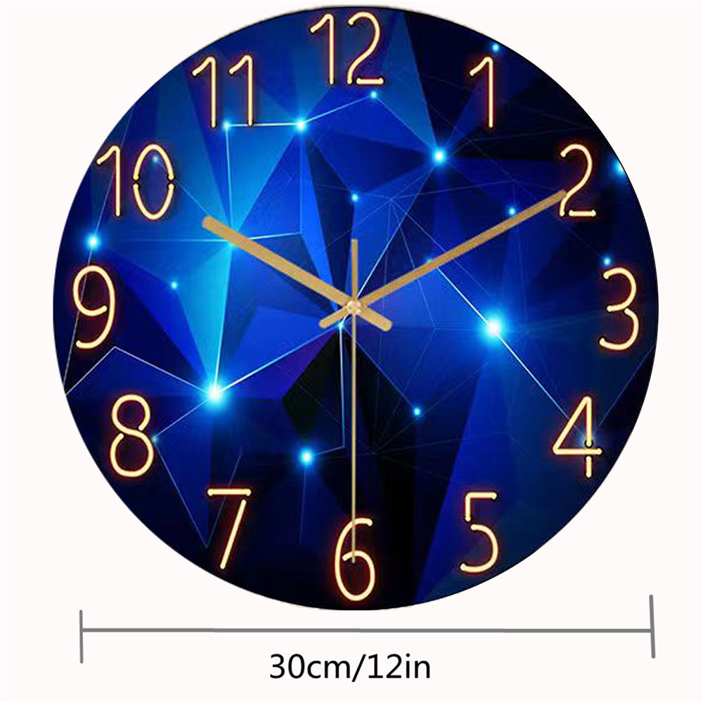 Horloge Murale Design en Verre Trempé – Élégance et Silence